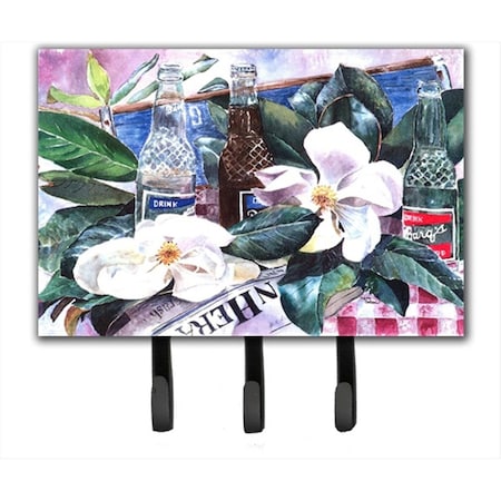 Carolines Treasures Barqs and Magnolia Leash Holder or Key Hook 1009TH68